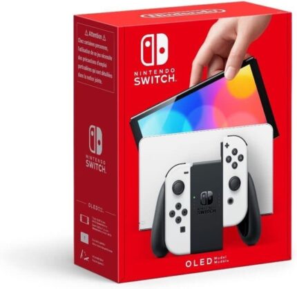 Nintendo Switch OLED Console 64GB â€“ White