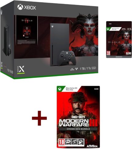 Xbox Series X â€“ Diablo IV Bundle + Call of Duty: Modern Warfare III â€“ Cross-Gen Bundle for Xbox One and Xbox Series X (Download Code)