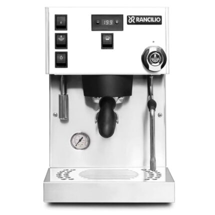 Rancilio Silvia Pro x Dual Boiler Espresso Machine â€“ White