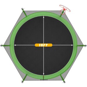 JumpFlex HERO 15ft Trampoline