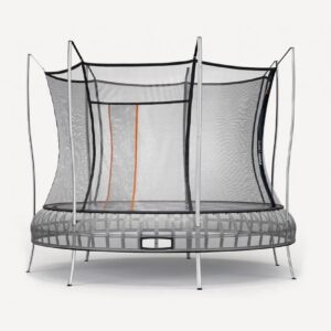Vuly Safe Outdoor Trampoline Round Springless Trampolines With Safety Enclosure Net