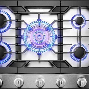 Fotile 30″ Tri-Ring Gas Cooktop GLS30501