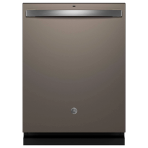 GE 24 in. Top Control Flush-Mount Dishwasher with 45 dBa Sound Level, 3rd-Rack & Dry Boost – Fingerprint Resistant Stainless